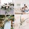 CEWOR 80pcs Artificial Eucalyptus Stems Fake Eucalyptus Leaves Stems Real Touch Leaf Branches for Flower Bouquet Wedding Halloween Centerpiece Autumn Home Office Decor